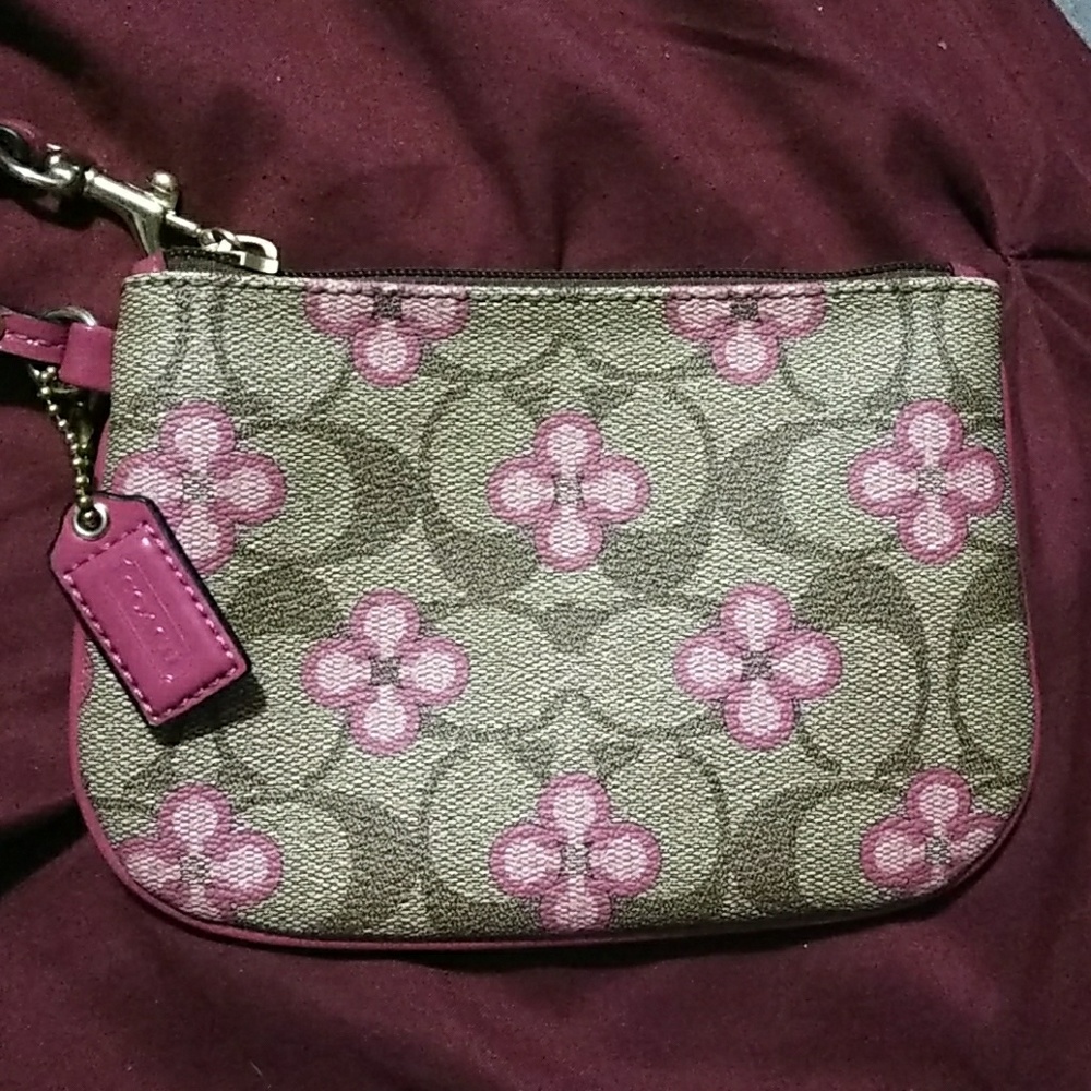 Coach wristlet